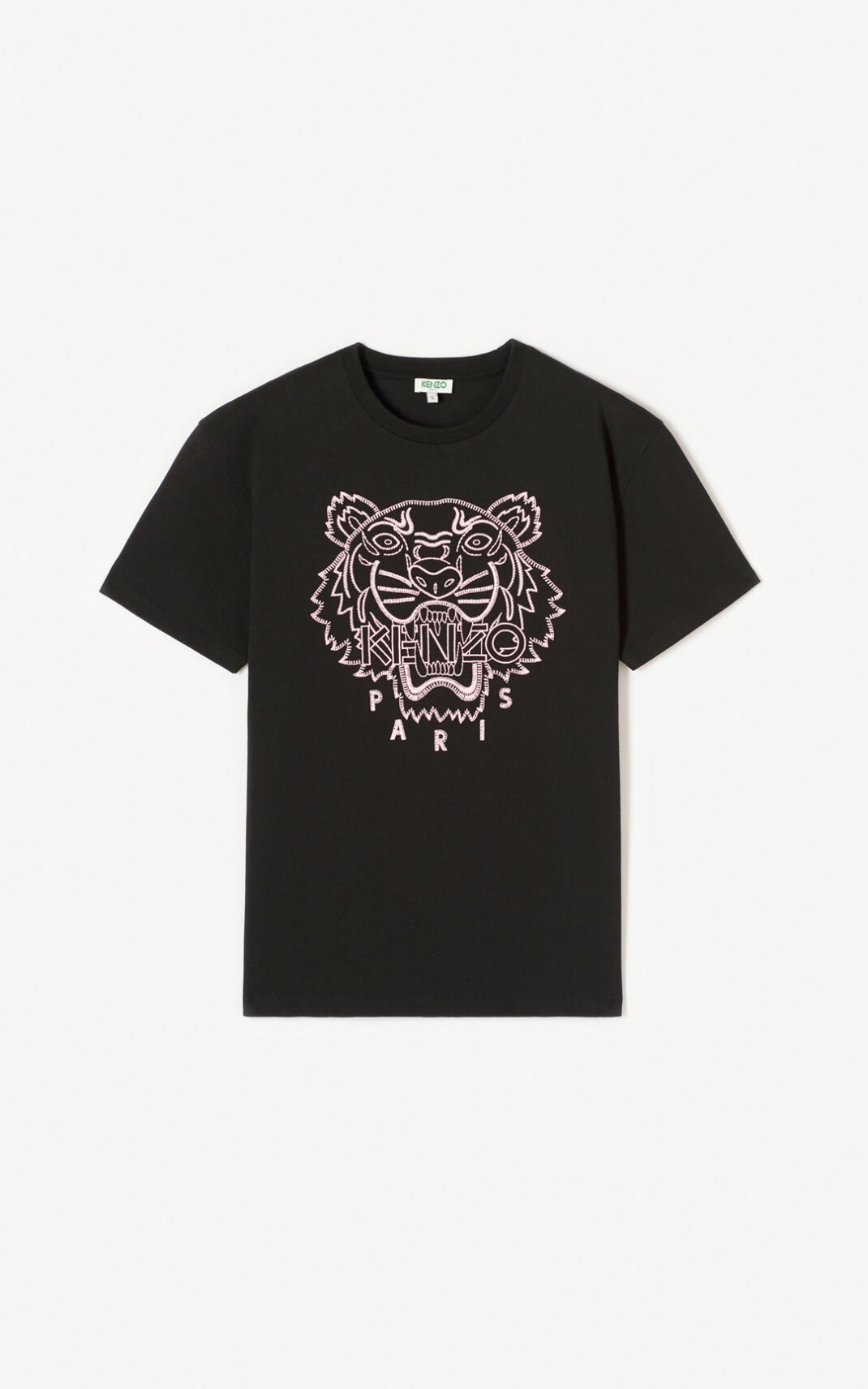 Rebajas Camisetas Kenzo Kenzo Mujer Capsule Expedition Tiger Negras